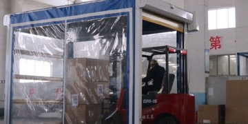 Disinfectant chamber expedites produce arrivals, reducing clearance delays