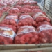 Shipping costs account 60% of the price of onions exported from China to Europe