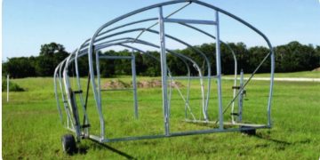 Moveable hoop houses touted for versatility