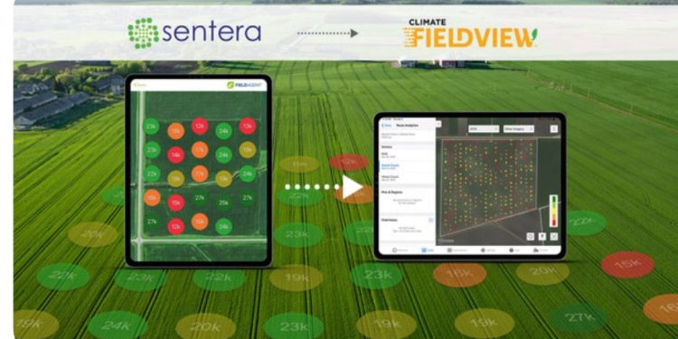 Climate FieldView platform enhances Sentera FieldAgent
