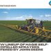 New lineup of Hagie Self-Propelled Sprayers offered by John Deere