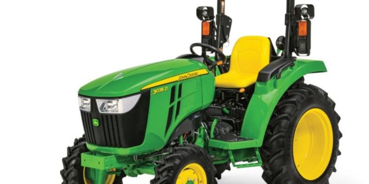 Compact heavy-duty utility tractor introduced by John Deere