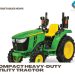 Compact heavy-duty utility tractor introduced by John Deere