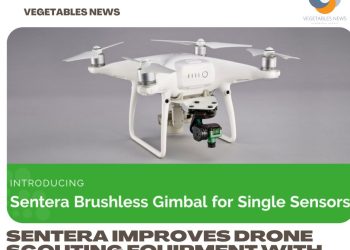 Sentera improves drone scouting equipment with brushless gimbal