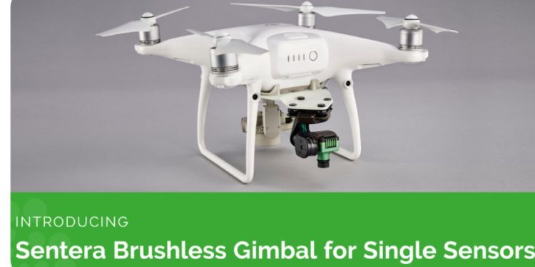 Sentera improves drone scouting equipment with brushless gimbal