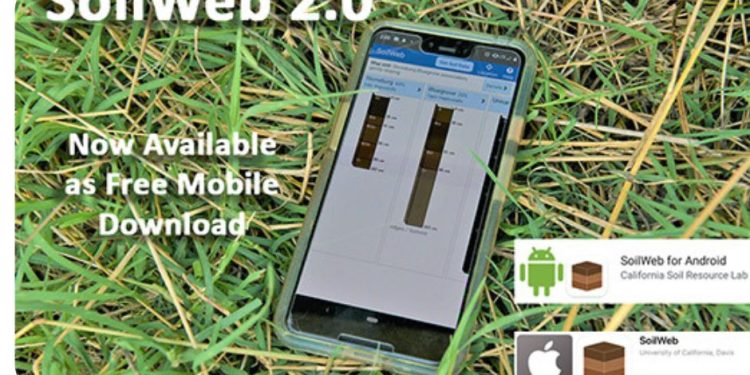 SoilWeb 2.0 app update released by NRCS, UC Davis