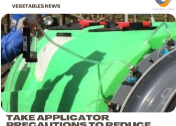 Take applicator precautions to reduce pesticide drift risks