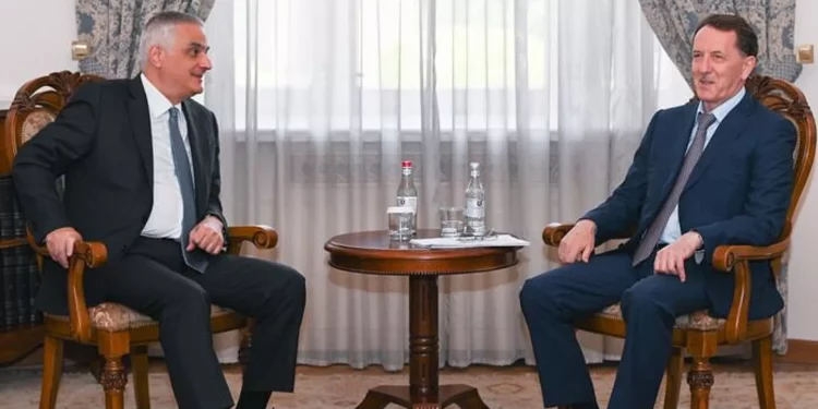 Mher Grigoryan and a delegation from the Russian Federation discussed programs on winemaking and organic agriculture