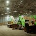 A farmer in the Tambov region built a hangar for storing a new potato crop