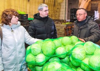 Whether there are enough stocks of domestic vegetables in Belarus, the State Control Committee and trade unions checked