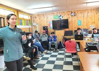 With UdeC support: Carahue students implement a project for crops using the Internet of Things