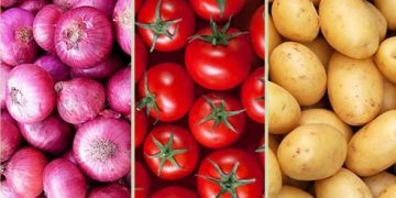 The Impact of Tomato, Onion, and Potato on Inflation in India