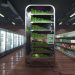 Get Leafy Vegetables from Vending Machine That Grows The Vegetables Inside