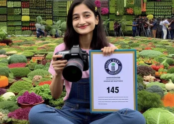 Shruti Sharma Sets Record for Plant and Vegetable Photography in Asia Book of Records