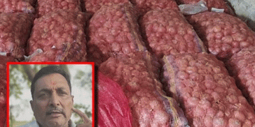 A 6th-Grade Graduate Revolutionizes Onion Farming: Harvesting 10 Tons from 1 Bigha