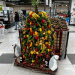 Strange Christmas Trees Made of Vegetables and Fruits: A Unique Holiday Display in Vladivostok Shopping Centers